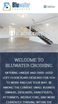 Mobile Screenshot of bluwatercrossing.com